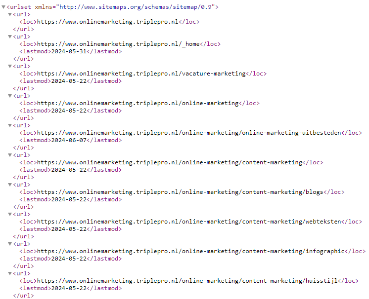 sitemap tpom